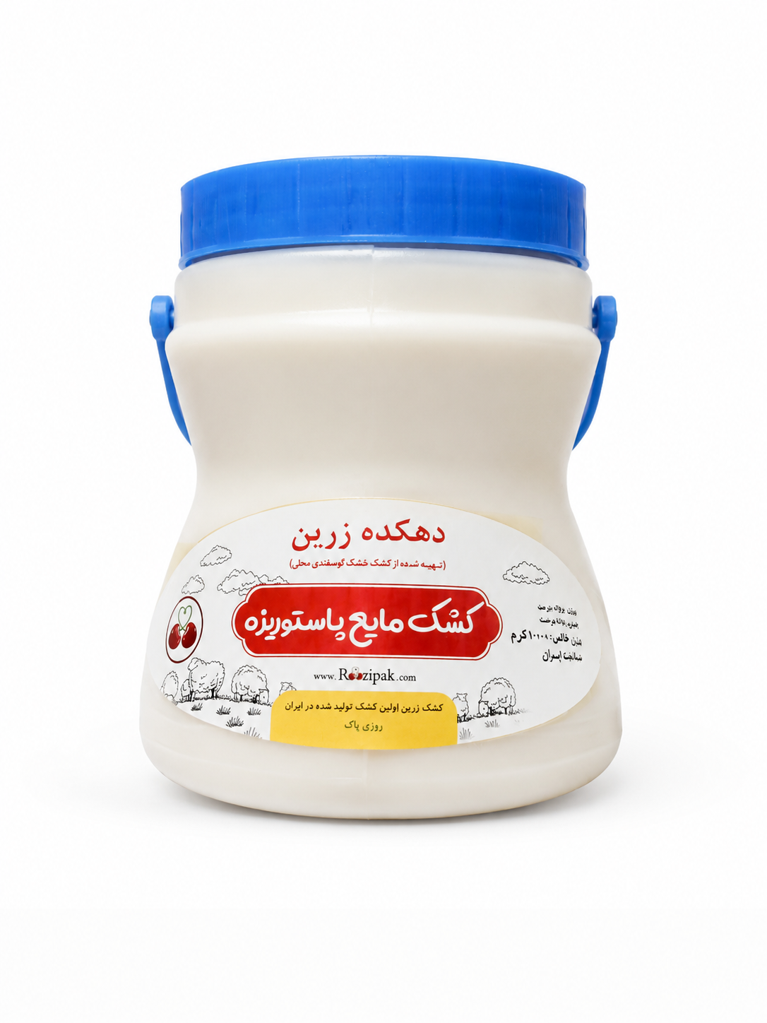 کشک مایع گوسفندی پاستوریزه دهکده زرین