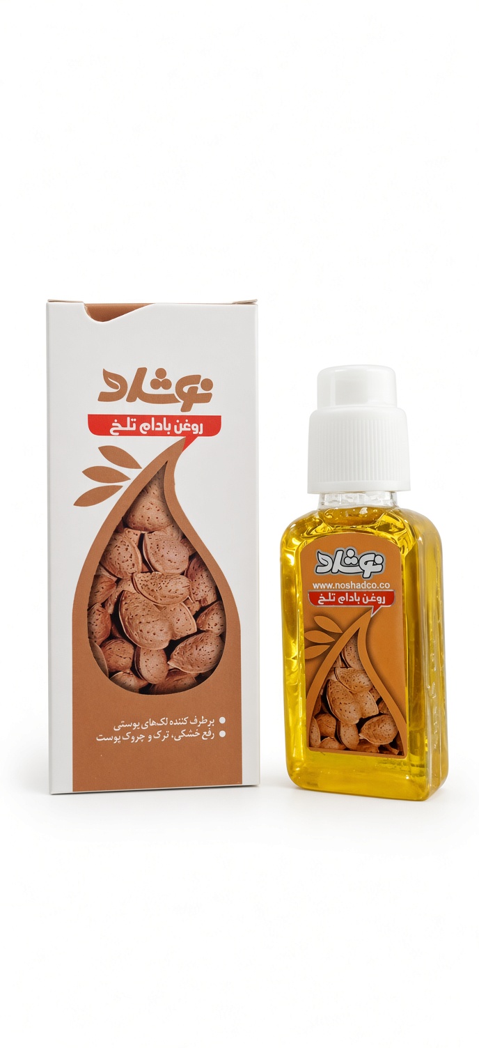 روغن بادام تلخ نوشاد ۳۷ میلی‌لیتر