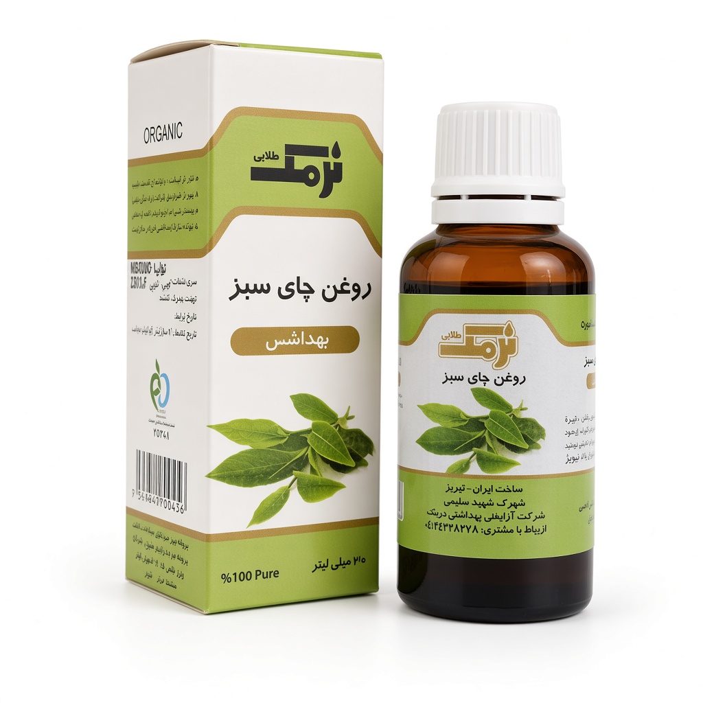 روغن چای سبز نرمک